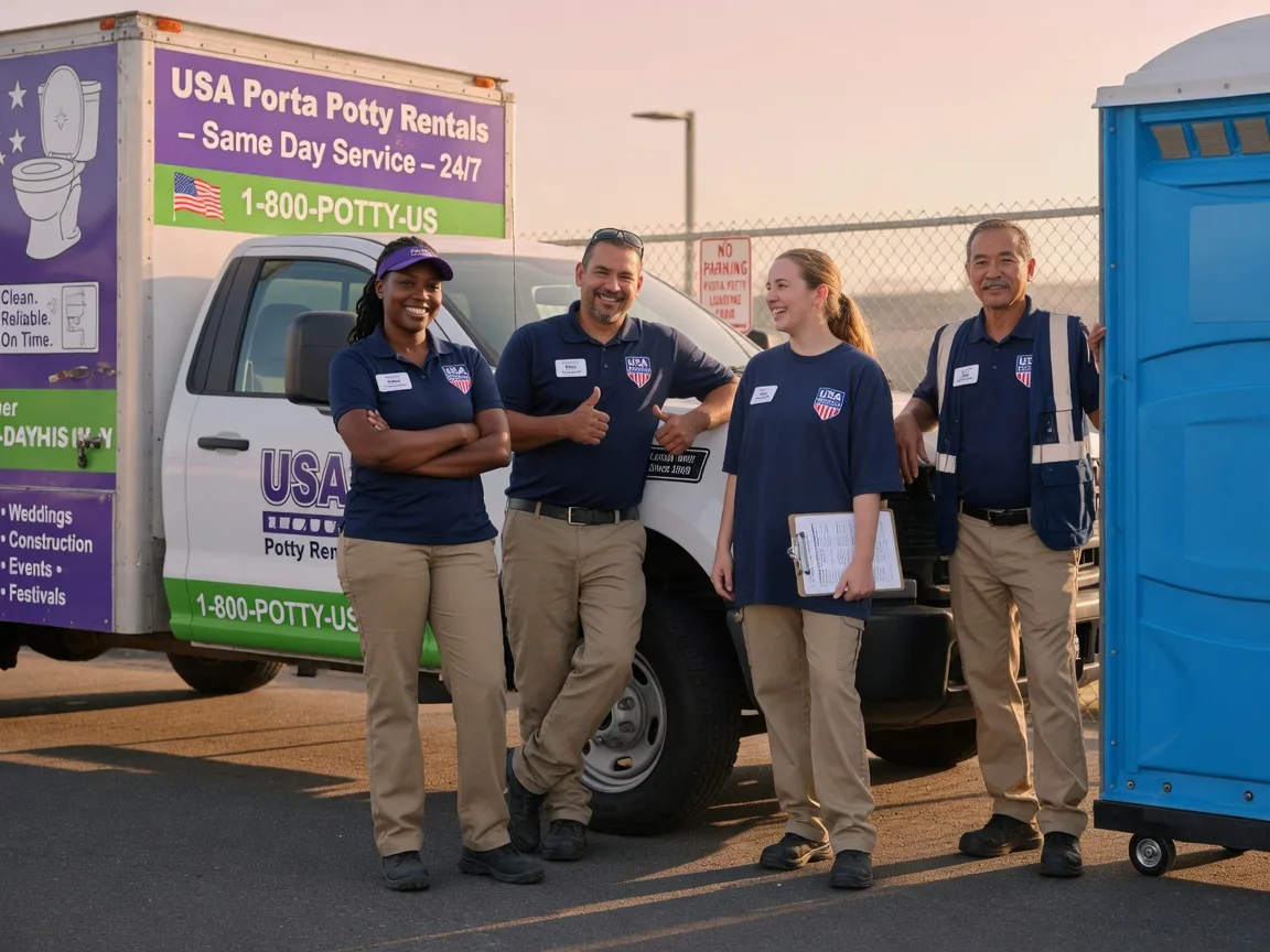 Porta Potty Rental company in Gilbertsville, PA